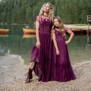 Joyfolie Jolie Dress Plum 7